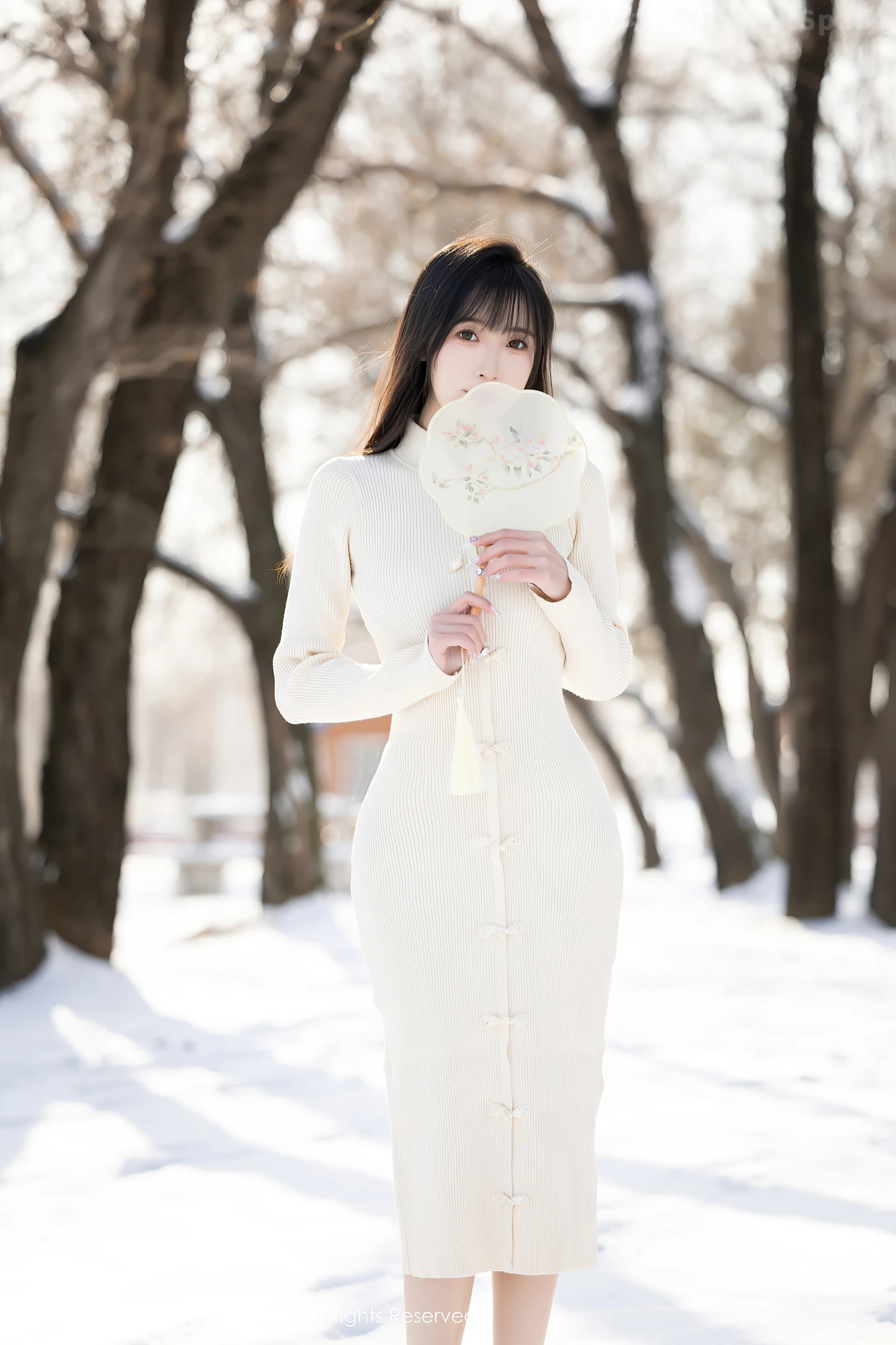 图片[4]-[XiuRen秀人网]VOL.8307 模特林星阑性感白色连衣长裙露白色吊带内衣秀曼妙身姿诱惑写真82P-秀人网官方网站